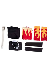 Demon Slayer Kimetsu no Yaiba Kyojuro Rengoku Kostüm Cosplay Kostüm Set