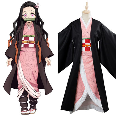 Demon Slayer: Kimetsu no Yaiba Nezuko Kamado Cosplay Kostüm