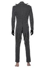 Laden Sie das Bild in den Galerie-Viewer, Der Albtraum vor Weihnachten The Nightmare Before Christmas Jack Skellington Kostüm Cosplay Kostüm Weihnachtskleid