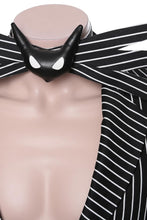 Laden Sie das Bild in den Galerie-Viewer, Der Albtraum vor Weihnachten The Nightmare Before Christmas Jack Skellington Kostüm Cosplay Kostüm Weihnachtskleid