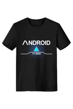 Laden Sie das Bild in den Galerie-Viewer, Detroit: Become Human Connor RK800 T-Shirt Tee Kurzarm Top Schwarz