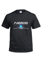 Laden Sie das Bild in den Galerie-Viewer, Detroit: Become Human Connor RK800 T-Shirt Tee Kurzarm Top Schwarz