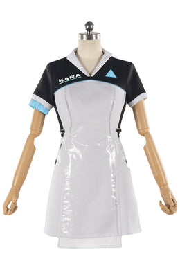 Detroit: Become Human KARA Code AX400 Agent Outfit Cosplay Kostüm Kleid