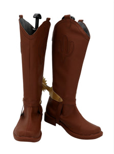 Disney Toy Story Cowboy-Sheriff Woody CosplaySchuhe Stiefel