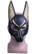 Laden Sie das Bild in den Galerie-Viewer, Egyptian Anubis PVC Cosplay Maske Wolf Schakal Maskerade Mottoparty Halloween Karneval