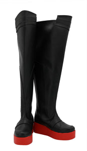 FF14 Y'shtola Rhul Stiefel Cosplay Schuhe Schwarz