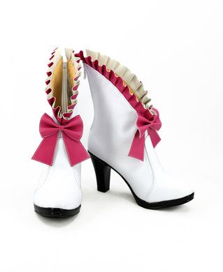 Fate/stay night Tohsaka Rin Cosplay Schuhe Stiefel Rosa