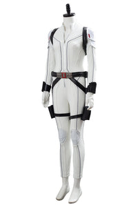 Film Black Widow Suit Jumpsuit Cosplay Kostüm Weiß Version