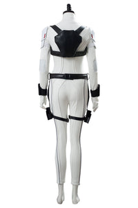 Film Black Widow Suit Jumpsuit Cosplay Kostüm Weiß Version