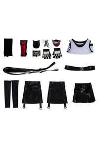 Final Fantasy VII FF7 Remake Tifa Lockhart Cosplay Kostüm Set