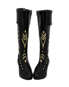 Frozen 2 Die Eiskönigin 2 Prinzessin Anna Stiefel Schuhe Cosplay Schuhe