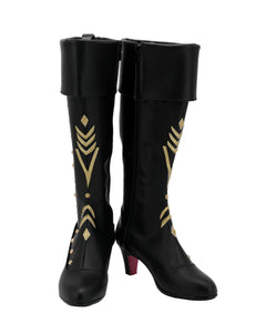Frozen 2 Die Eiskönigin 2 Prinzessin Anna Stiefel Schuhe Cosplay Schuhe