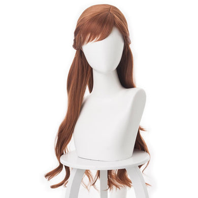 Frozen Die Eiskönigin 2 Völlig unverfroren Anna Perücke Cosplay Perücke
