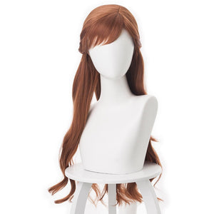 Frozen Die Eiskönigin 2 Völlig unverfroren Anna Perücke Cosplay Perücke