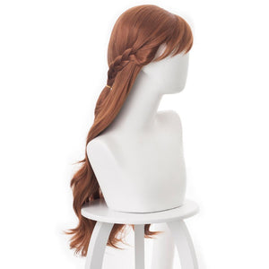 Frozen Die Eiskönigin 2 Völlig unverfroren Anna Perücke Cosplay Perücke