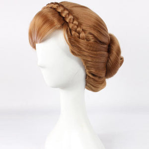Frozen Die Eiskönigin Prinzessin Anna Krönung Cosplay Perücke