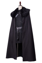Laden Sie das Bild in den Galerie-Viewer, Game of Thrones GoT Jon Snow Jon Schnee Nacht Seher Outfit Cosplay Kostüm