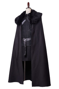 Game of Thrones GoT Jon Snow Jon Schnee Nacht Seher Outfit Cosplay Kostüm