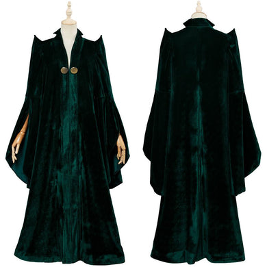 Harry Potter Gryffindor Minerva McGonagall Cosplay Kostüm Mantel