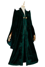 Laden Sie das Bild in den Galerie-Viewer, Harry Potter Gryffindor Minerva McGonagall Cosplay Kostüm Mantel