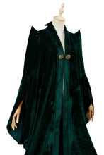 Laden Sie das Bild in den Galerie-Viewer, Harry Potter Gryffindor Minerva McGonagall Cosplay Kostüm Mantel