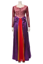 Laden Sie das Bild in den Galerie-Viewer, Hocus Pocus Sarah Sanderson Cosplay Kostüm Kleid Erwachsene