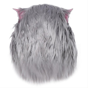 Inosuke Hashibira Demon Slayer Kimetsu no Yaiba Maske Inosuke Hashibira Ladex Maske Cosplay Kopfbedeckung