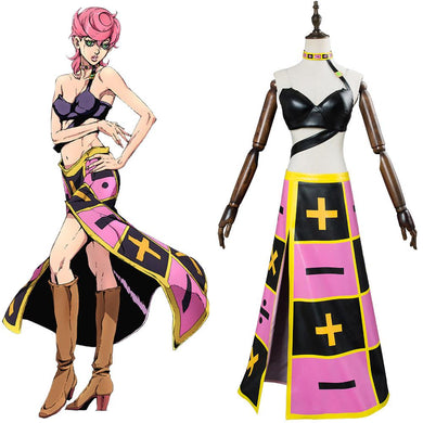 JoJo no Kimyō na Bōken JoJo’s Bizarre Adventure Trish Una Cosplay Kostüm