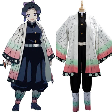 Demon Slayer Kimetsu no Yaiba Shinobu Kocho Cosplay Kostüm Kimono