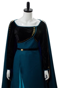 Königin Anna Frozen 2 Die Einkönigin Anna Kleid Cosplay Kostüm