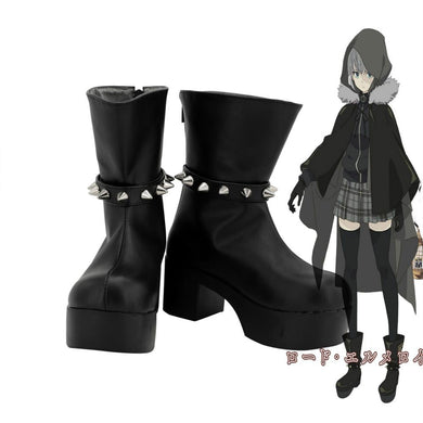 Lord El-Melloi II Sei no Jikenbo: Rail Zeppelin Grace Note Gray Schuhe Cosplay Schuhe