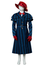 Laden Sie das Bild in den Galerie-Viewer, Mary Poppins&#39; Rückkehr Mary Poppins Returns (2018) Mary Poppins Cosplay Kostüm für Kinder