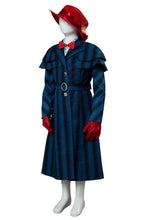 Laden Sie das Bild in den Galerie-Viewer, Mary Poppins&#39; Rückkehr Mary Poppins Returns (2018) Mary Poppins Cosplay Kostüm für Kinder