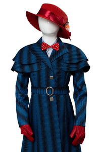 Mary Poppins' Rückkehr Mary Poppins Returns (2018) Mary Poppins Cosplay Kostüm für Kinder