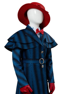Mary Poppins' Rückkehr Mary Poppins Returns (2018) Mary Poppins Cosplay Kostüm für Kinder