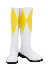 Laden Sie das Bild in den Galerie-Viewer, Mighty Morphin Power Rangers Trini Kwan Gelb Ranger Stiefel Cosplay Schuhe