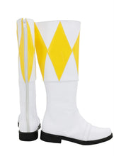 Laden Sie das Bild in den Galerie-Viewer, Mighty Morphin Power Rangers Trini Kwan Gelb Ranger Stiefel Cosplay Schuhe