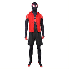 Laden Sie das Bild in den Galerie-Viewer, Miles Morales Spider-Man: Into the Spider-Verse Spider-Man: A New Universe Cosplay Kostüm Set