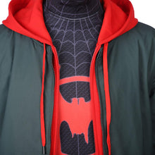 Laden Sie das Bild in den Galerie-Viewer, Miles Morales Spider-Man: Into the Spider-Verse Spider-Man: A New Universe Cosplay Kostüm Set