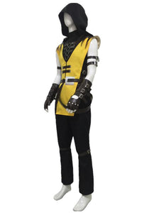Mortal Kombat 11 Fighting Game Kampfspiel Scorpion Hanzo Hasashi Cosplay Kostüm Herren