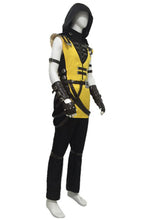 Laden Sie das Bild in den Galerie-Viewer, Mortal Kombat 11 Fighting Game Kampfspiel Scorpion Hanzo Hasashi Cosplay Kostüm Herren