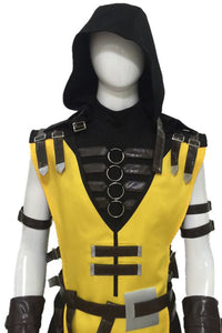 Mortal Kombat 11 Fighting Game Kampfspiel Scorpion Hanzo Hasashi Cosplay Kostüm Herren