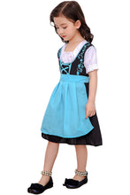 Laden Sie das Bild in den Galerie-Viewer, Oktoberfest Dirndl Damen Trachtenkleid Cosplay Kostüm für Kinder