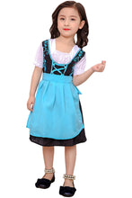 Laden Sie das Bild in den Galerie-Viewer, Oktoberfest Dirndl Damen Trachtenkleid Cosplay Kostüm für Kinder
