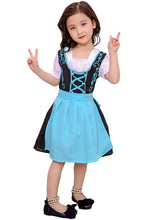 Laden Sie das Bild in den Galerie-Viewer, Oktoberfest Dirndl Damen Trachtenkleid Cosplay Kostüm für Kinder