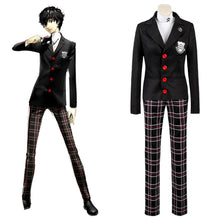 Laden Sie das Bild in den Galerie-Viewer, Persona 5 Protagonist Uniform Cosplay Kostüm