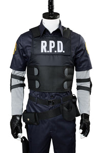 Resident Evil 2 Remake Re Leon Scott Kennedy Cosplay Kostüm NEU