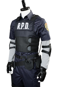 Resident Evil 2 Remake Re Leon Scott Kennedy Cosplay Kostüm NEU