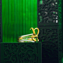 Laden Sie das Bild in den Galerie-Viewer, Ring für Loki 2021 Loki Ring 3tlg Ringe 925 Silber