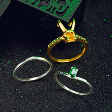 Laden Sie das Bild in den Galerie-Viewer, Ring für Loki 2021 Loki Ring 3tlg Ringe 925 Silber